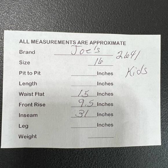 Joe's Jeans Straight & Narrow The Braxton Mid Wash Denim Jeans Mid Rise NEW 28 - Picture 10 of 11